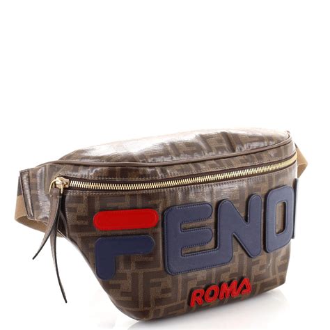 fendi zucca fanny pack